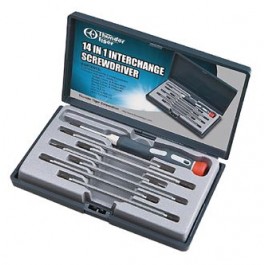 1197-1197 14 in 1 Interchange screwdriver set 